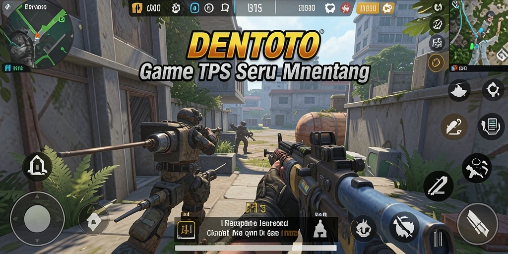 Tampilan gameplay DENTOTO yang seru dan intens.