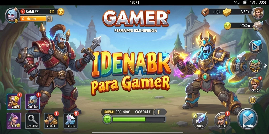 Tangkapan layar dari gameplay GAMERP menampilkan karakter dan aset yang memikat.