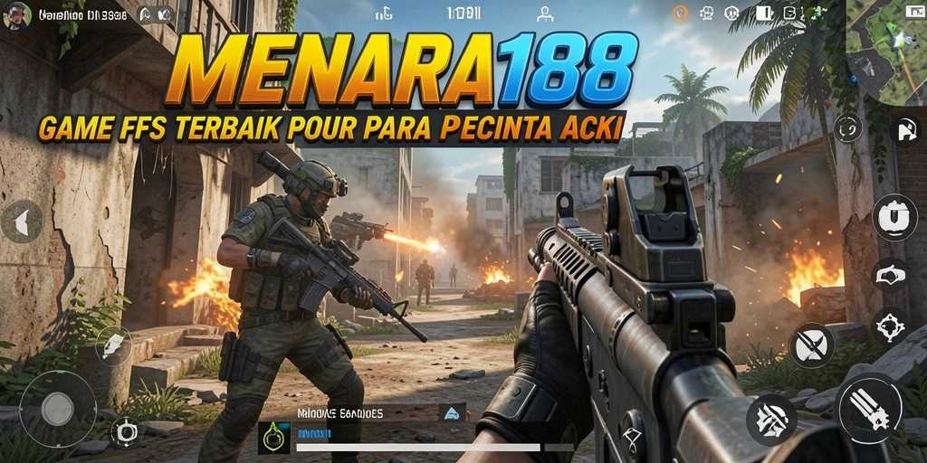 Tangkapan layar MENARA188 dengan aksi tembak-menembak yang mendebarkan.