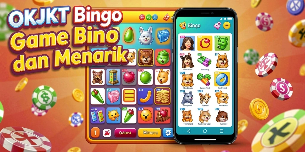 Gameplay seru Bingo di OKJKT dengan interaksi antar pemain.