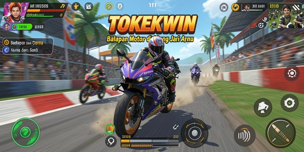 Gameplay seru dan adrenalin tinggi di TOKEKWIN.