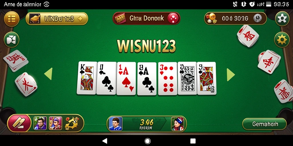 Tampilan gameplay seru dalam <strong>WISNU123</strong> yang menarik dan interaktif.